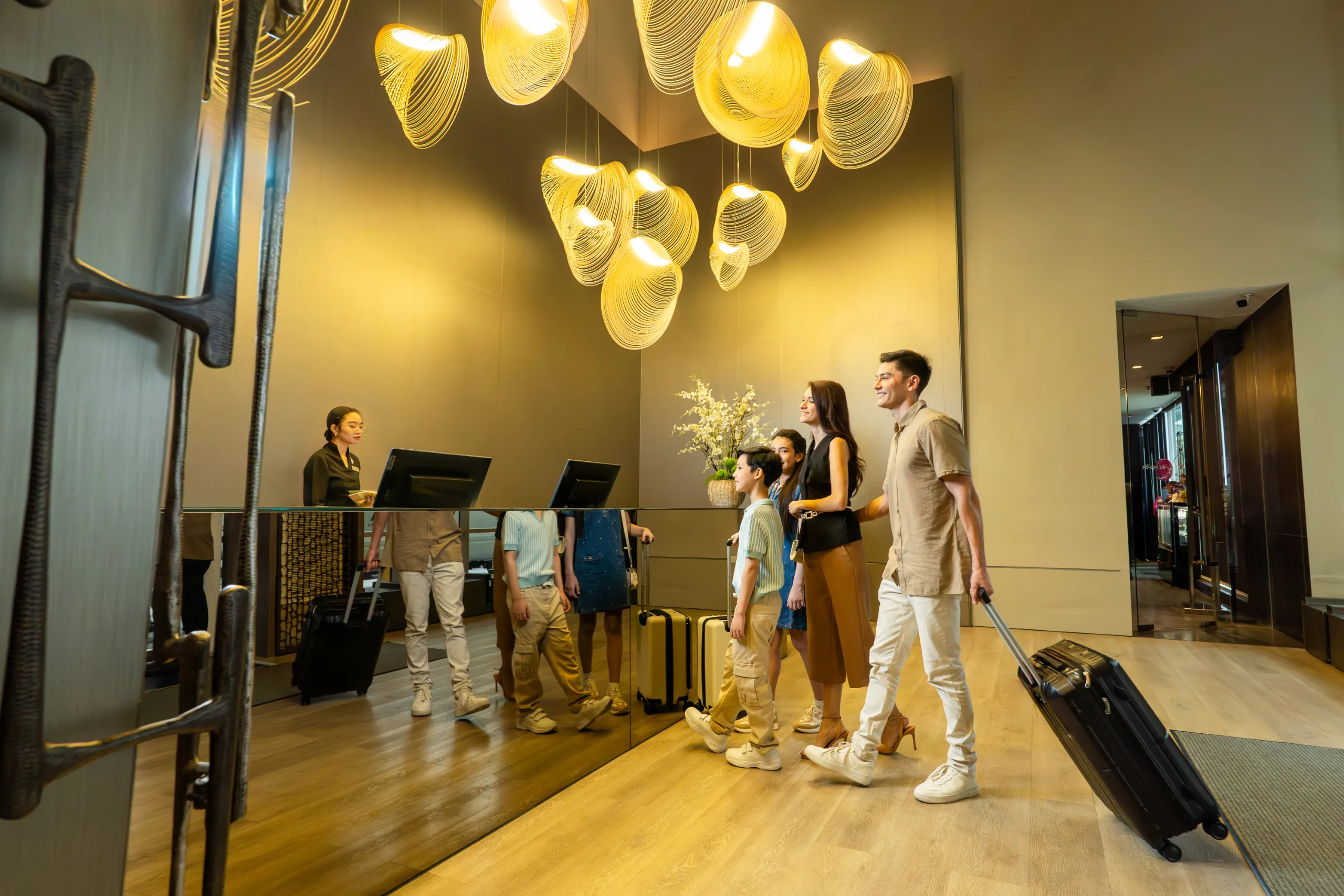 Team members at Astoria Hotels and Resorts