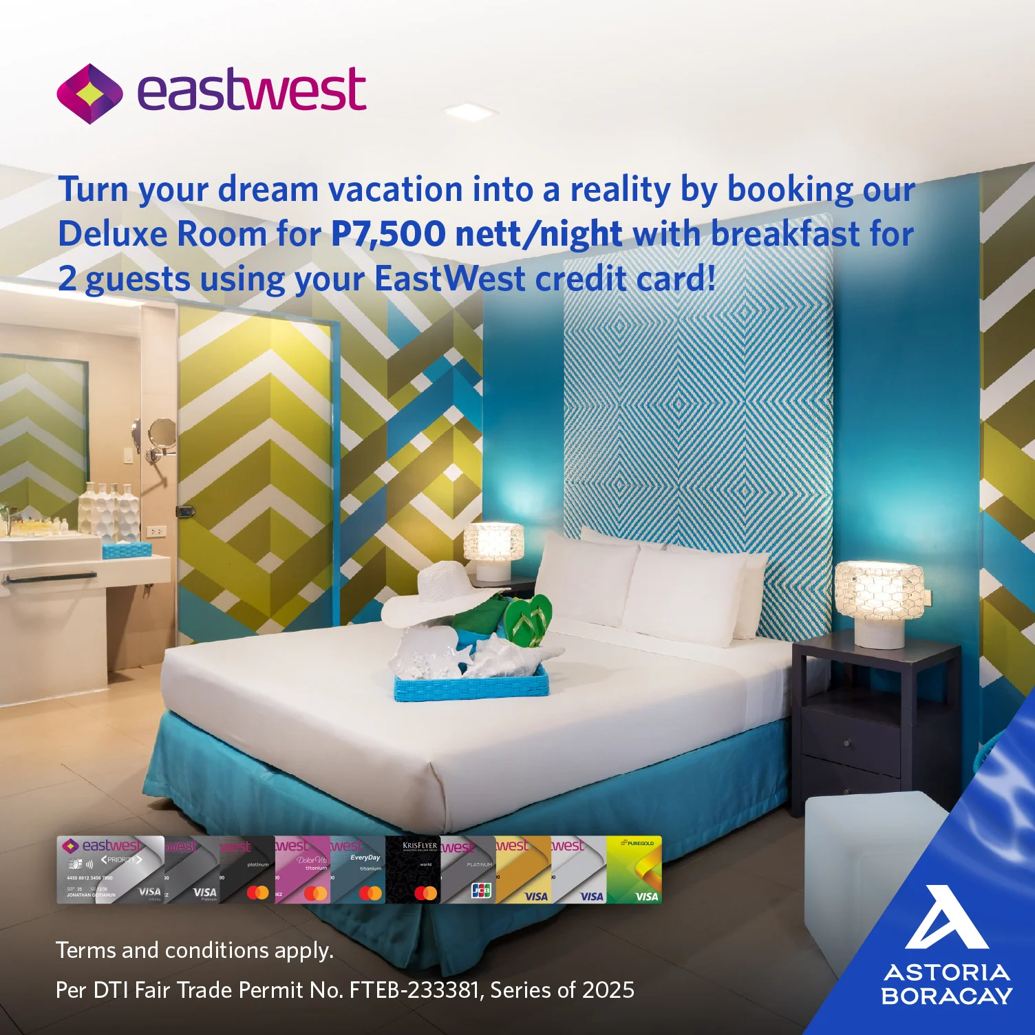 EastWest Promo – Astoria Boracay