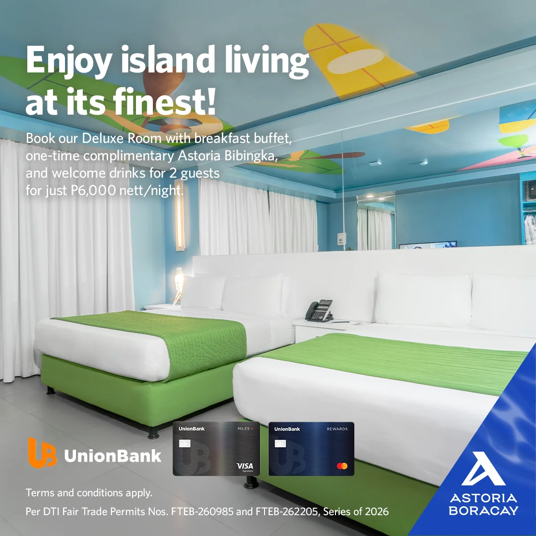 UnionBank Promo – Astoria Boracay