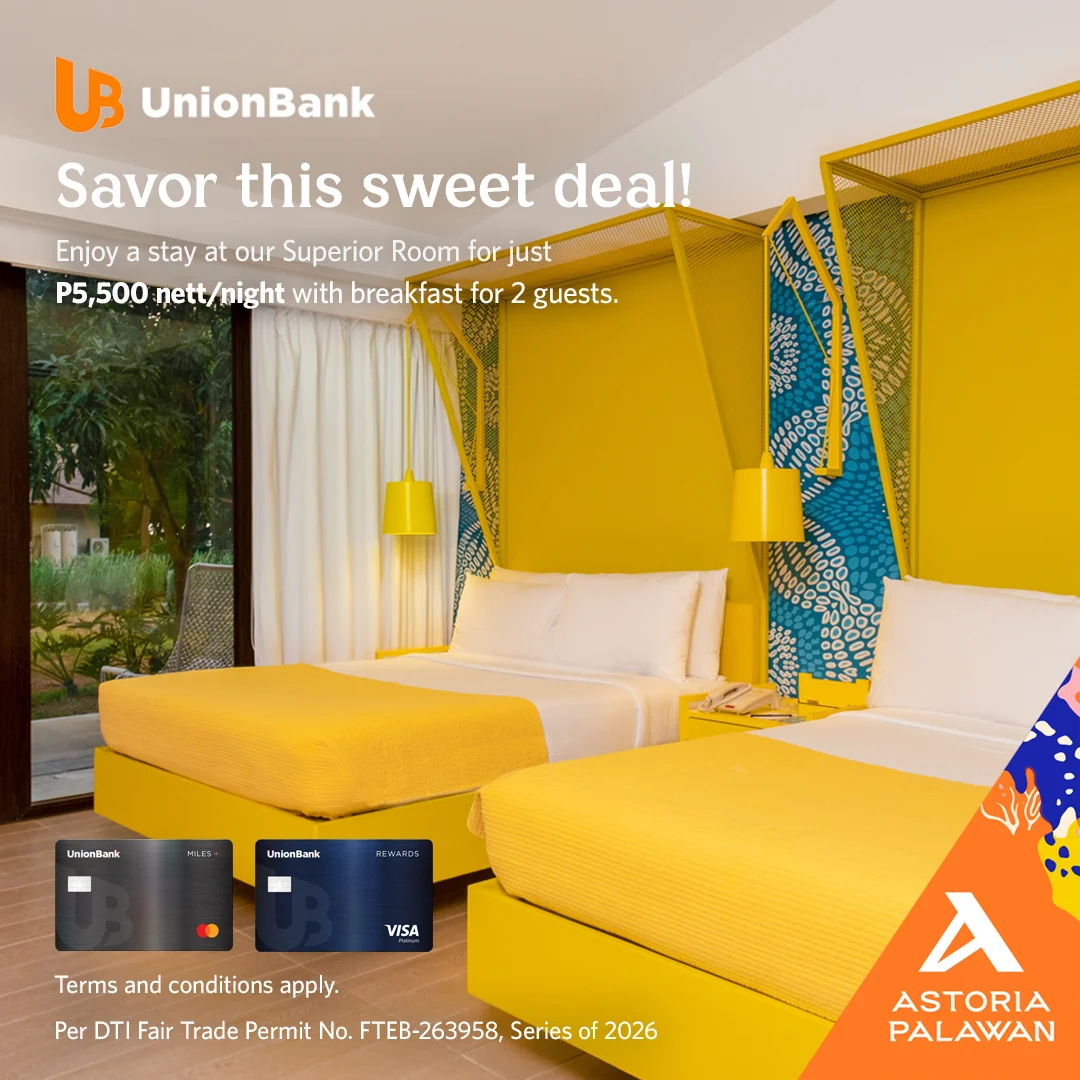 UnionBank Promo – Astoria Palawan